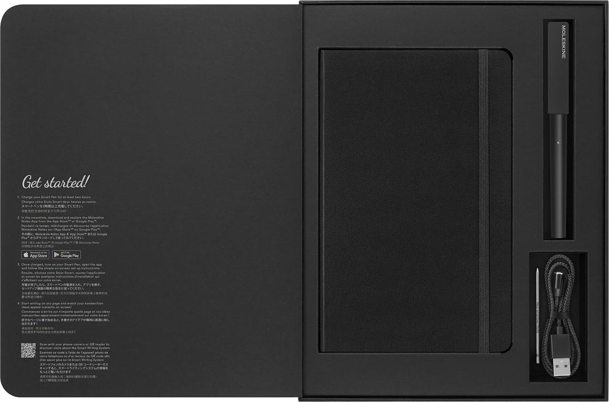 Moleskine Smart Writing Set (2024), Smart Notebook & Smart Pen