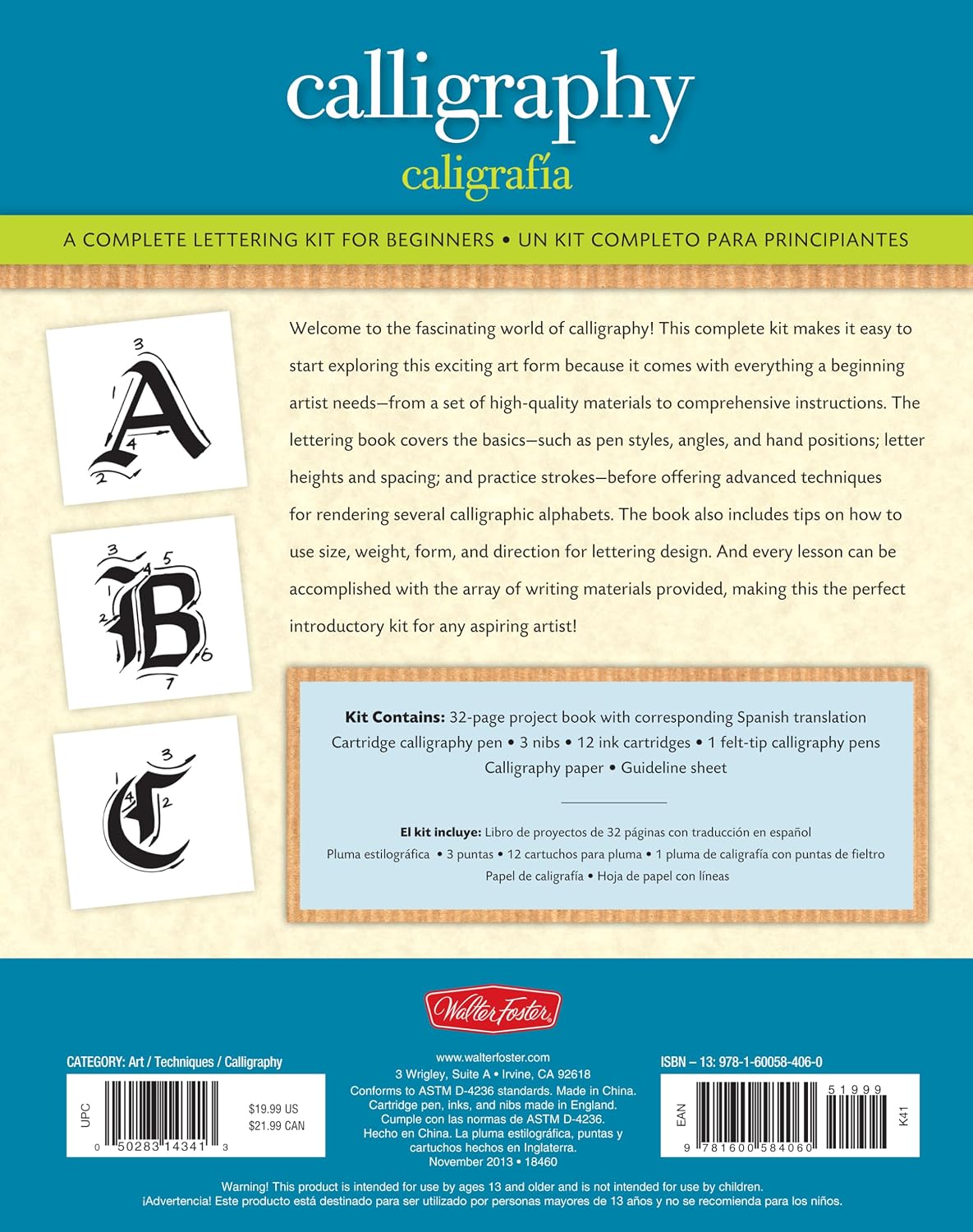 Calligraphy Kit: A complete kit for beginners