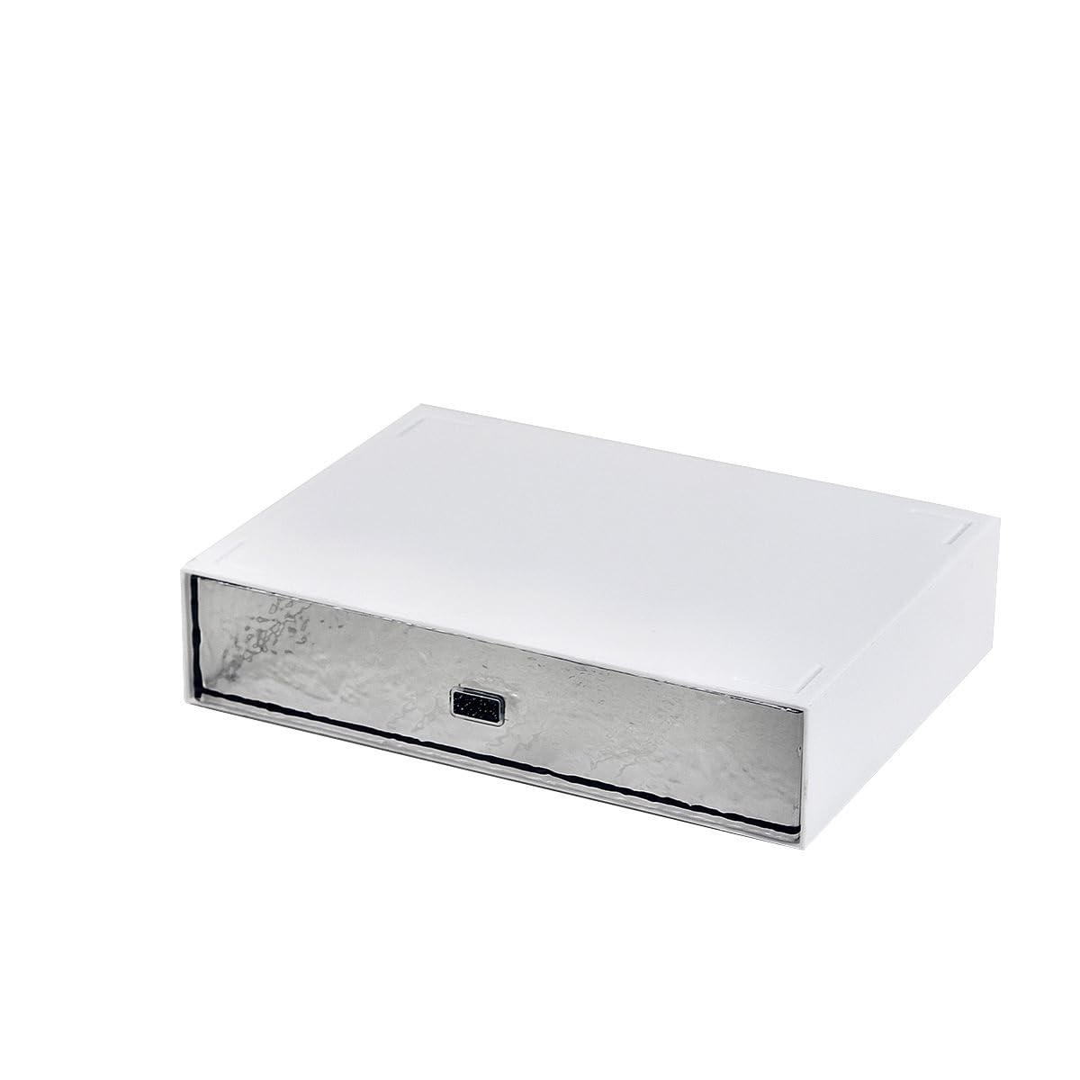 Desktop drawers, stackable plastic drawers, stationery and office supplies (Black, 1 Compartment)