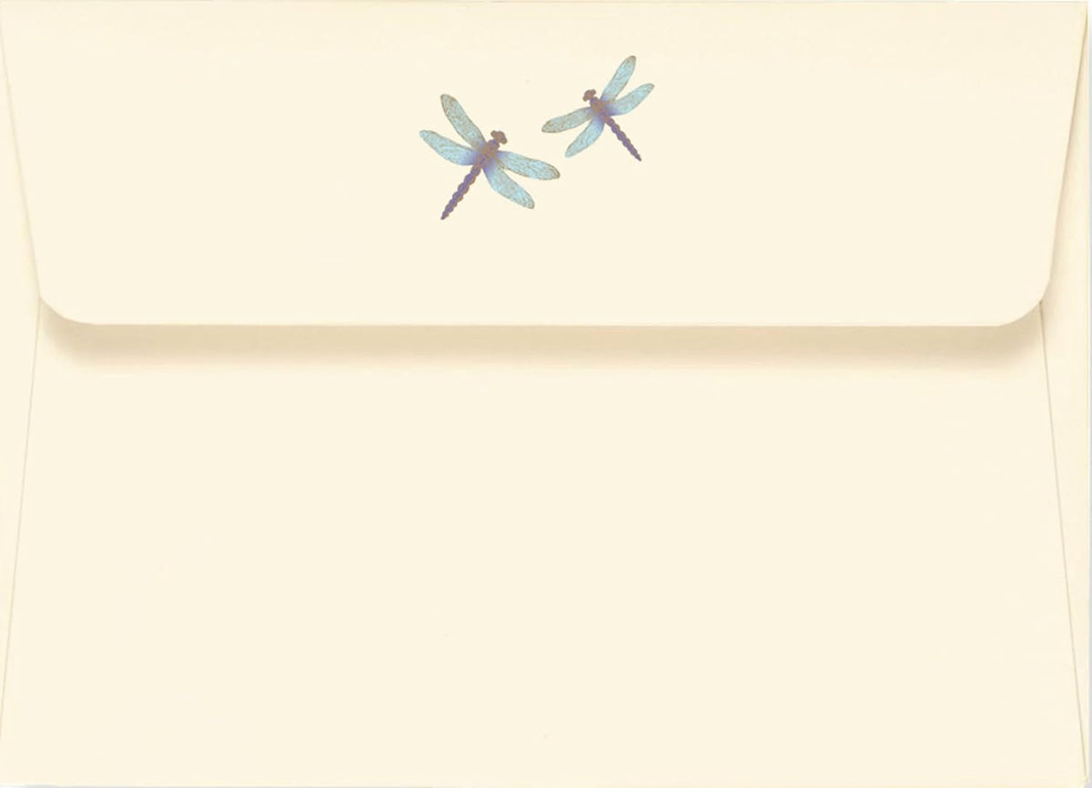 Blue Dragonfly Stationery Set (Boxed Stationery)