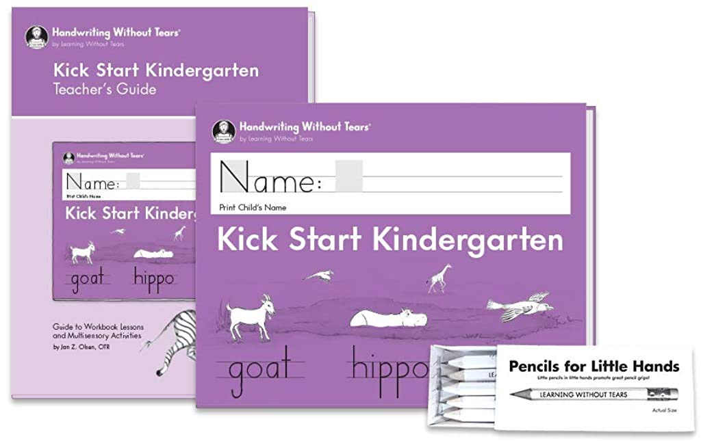 Handwriting Without Tears Kick Start Kindergarten Bundle