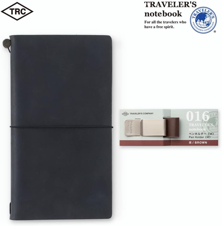 Midori Traveler's notebook Pen holder, Brown 016