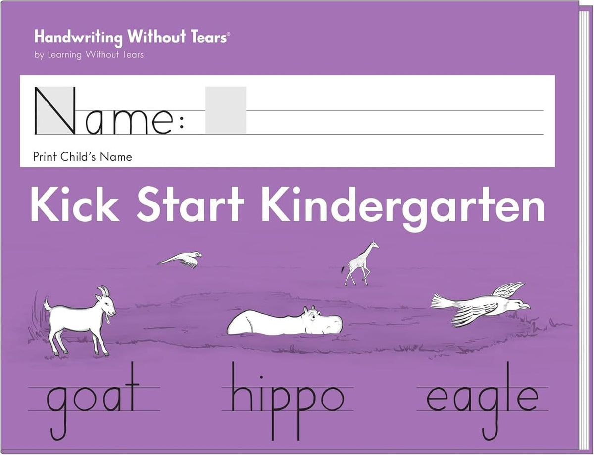 Handwriting Without Tears Kick Start Kindergarten Bundle
