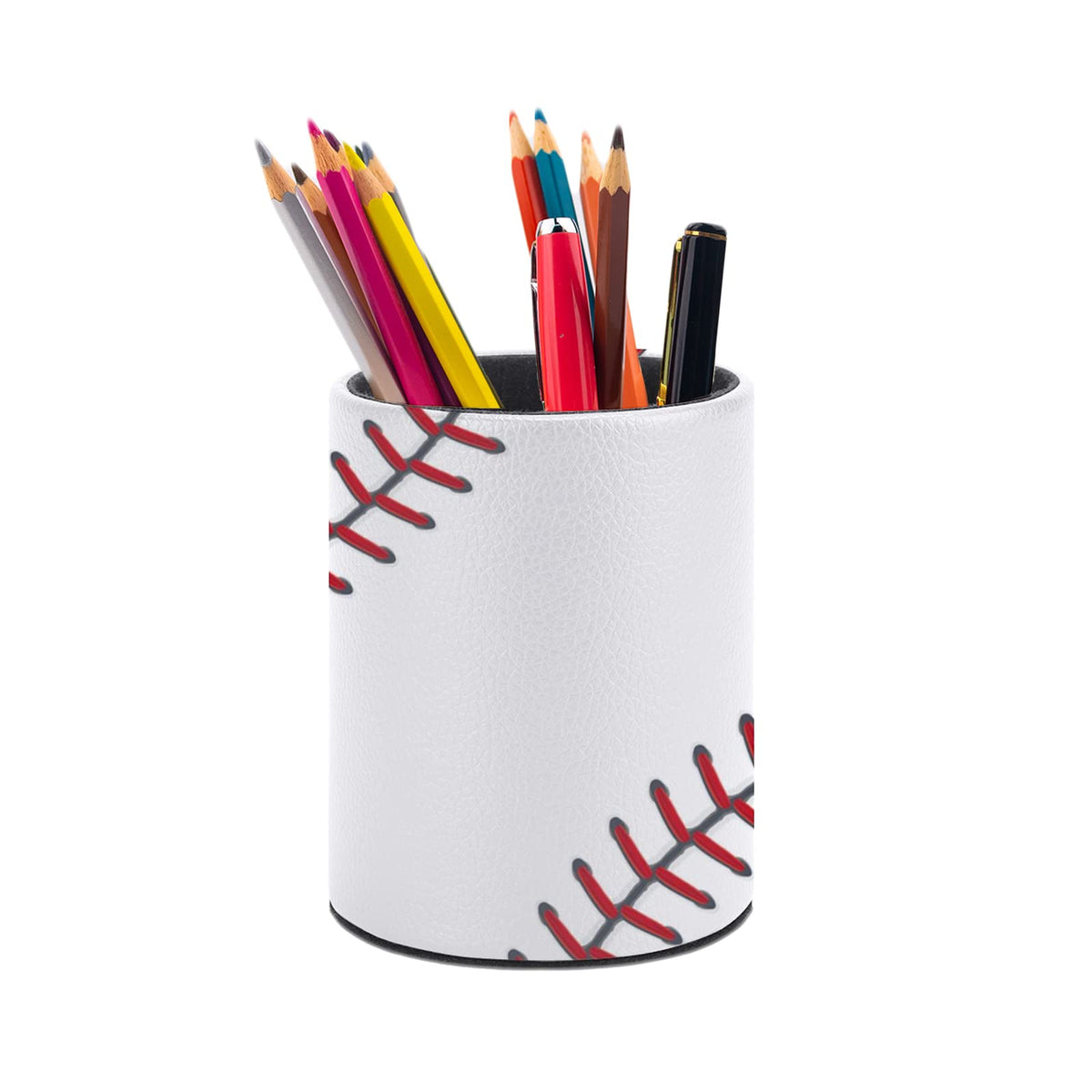 Leopard Print Pen Holder Pencil Cup for Desk Organizer
