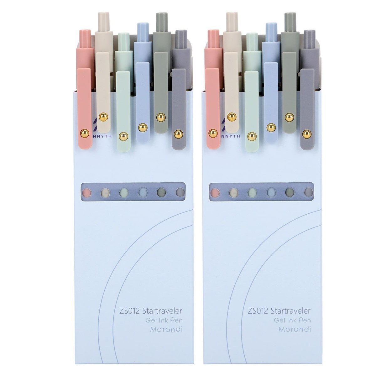 Ddaowanx Colored Gel Pens Set,0.5mm Fine Point Color Ink Pens