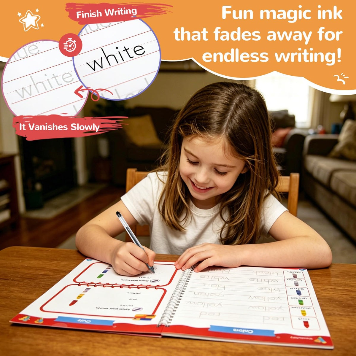Magic Grooved Writing Practice for Kids Ages 3-5