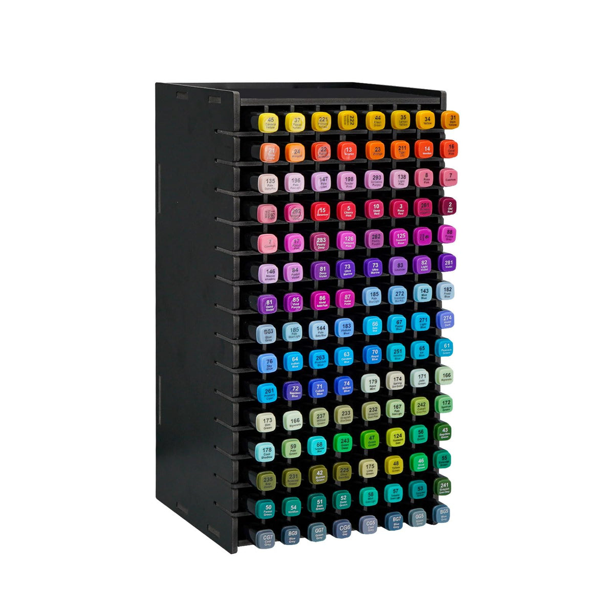 SANFURNEY Art Marker Storage Rack for 120 Markers