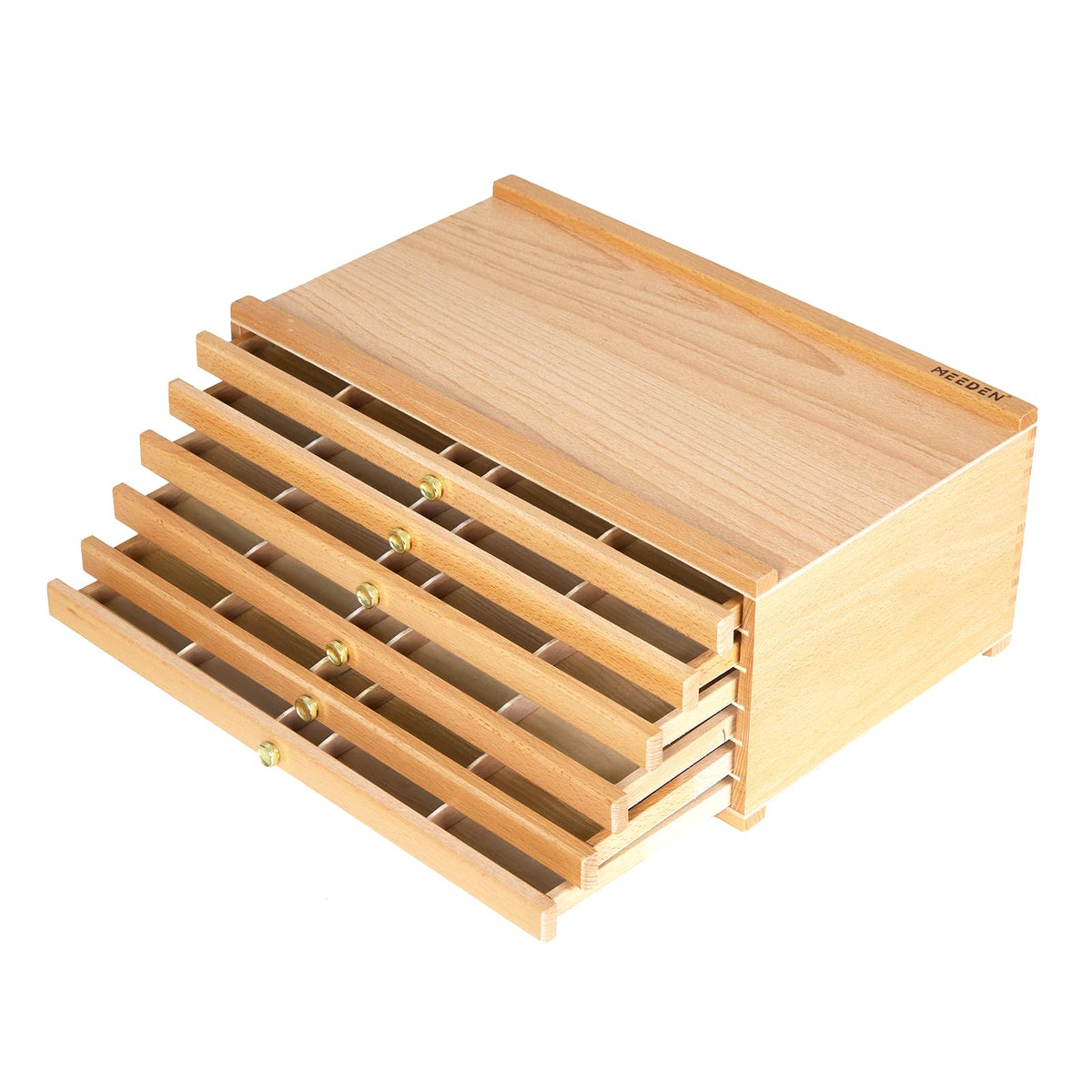 MEEDEN 4-Drawer Artist Supply Storage Box: Art Organizer with Compartments
