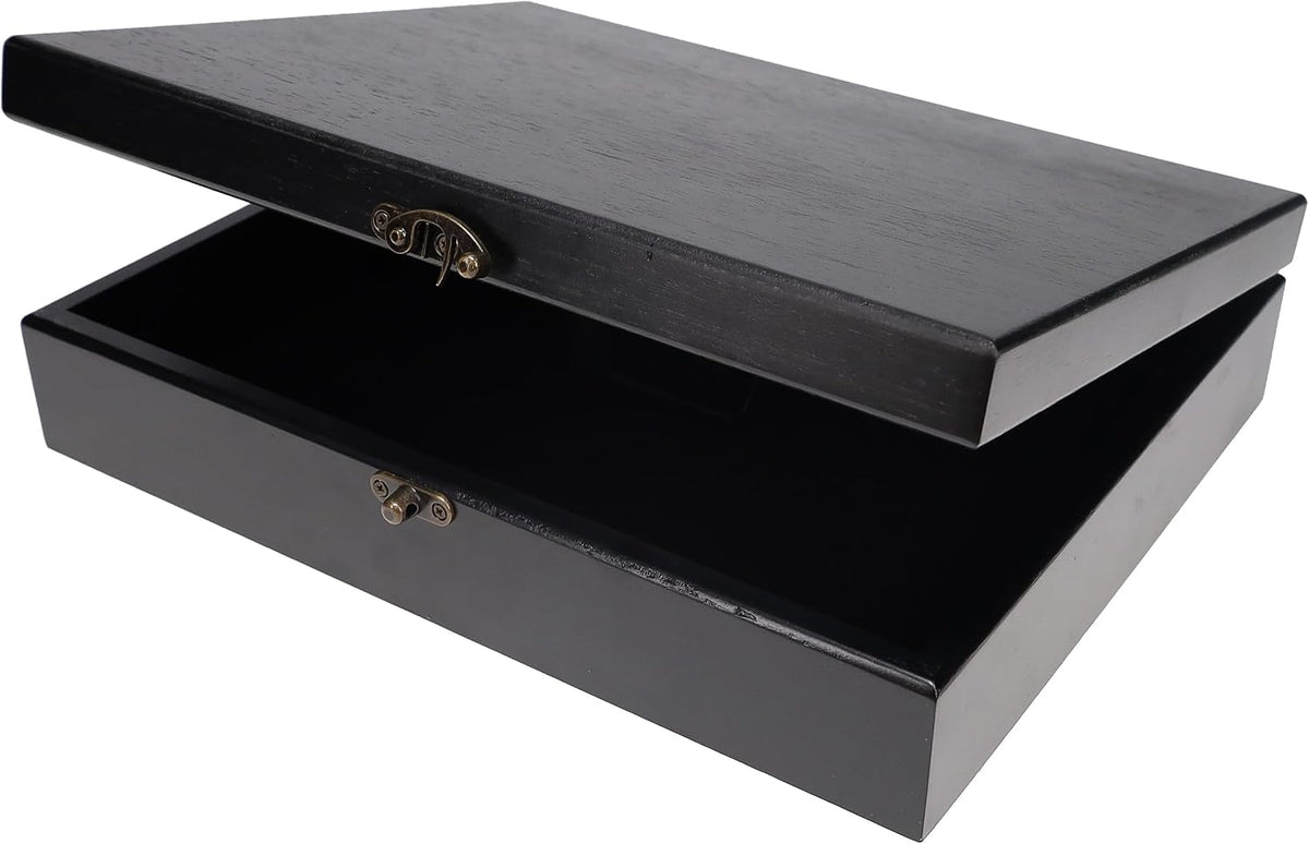 WE Games Old World Wooden Keepsake Box