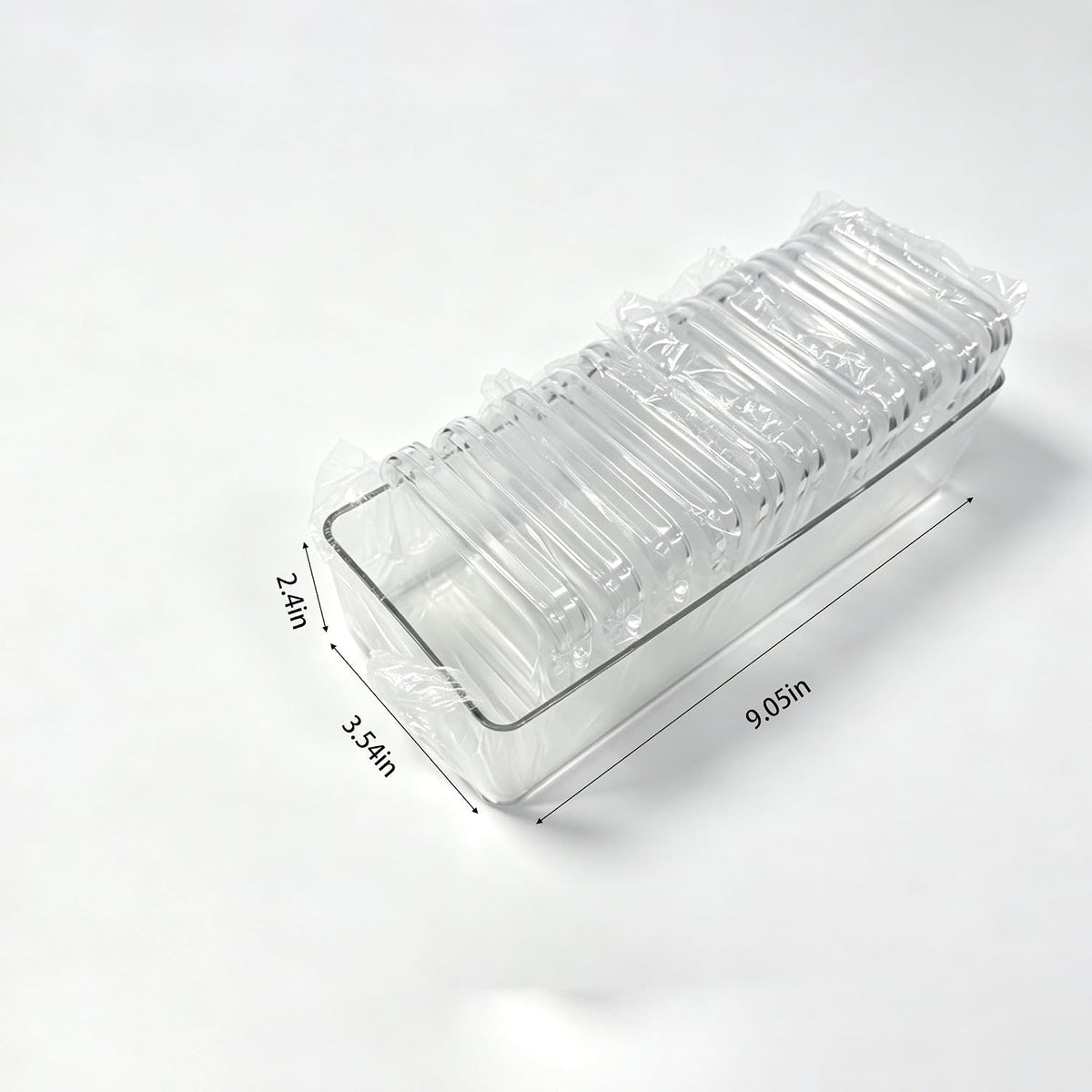 13-Piece Acrylic Jewelry Box Set, Clear Organizer Case