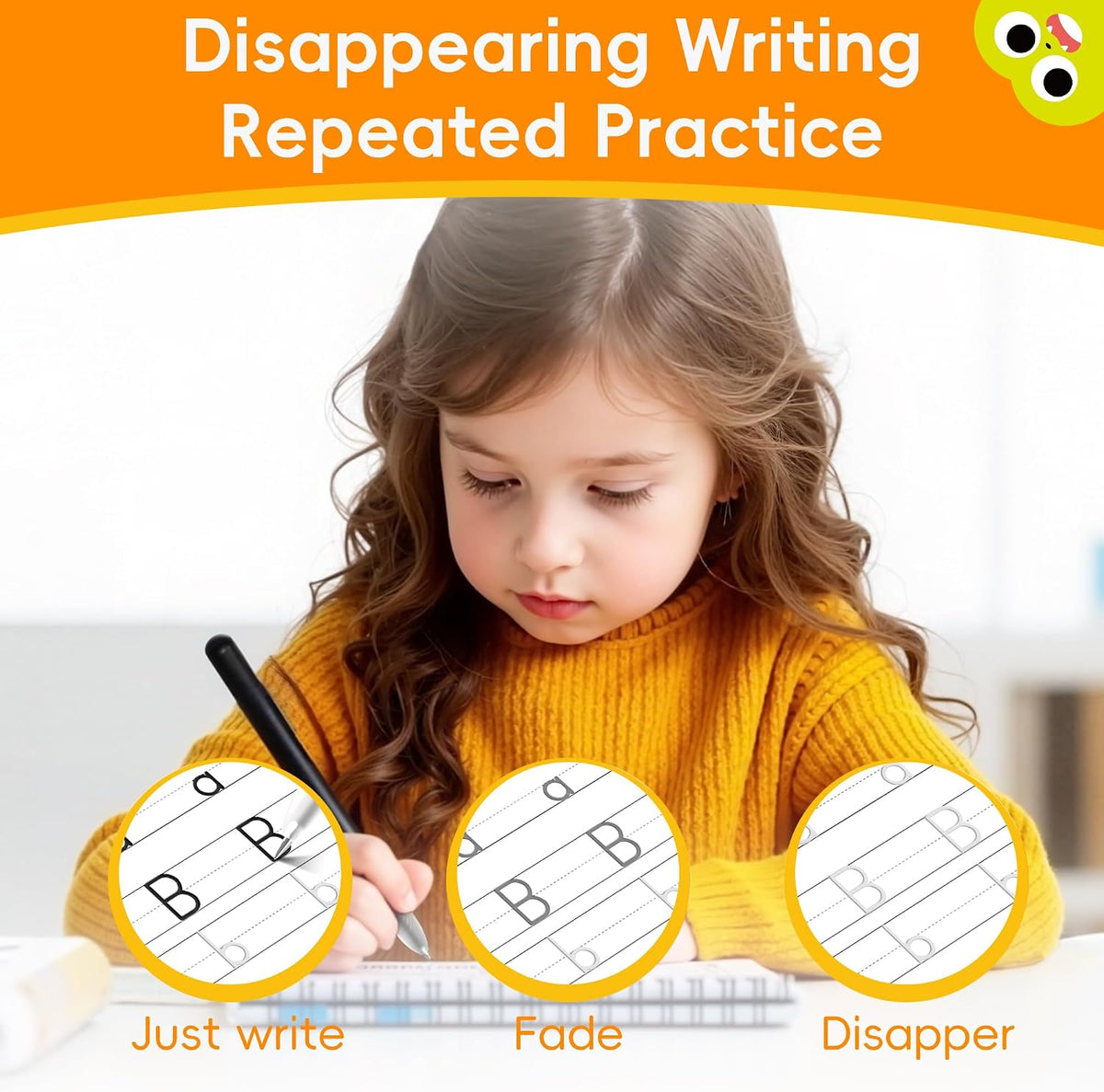 Large Magic Grooved Writing Books for Kids Ages 3-8