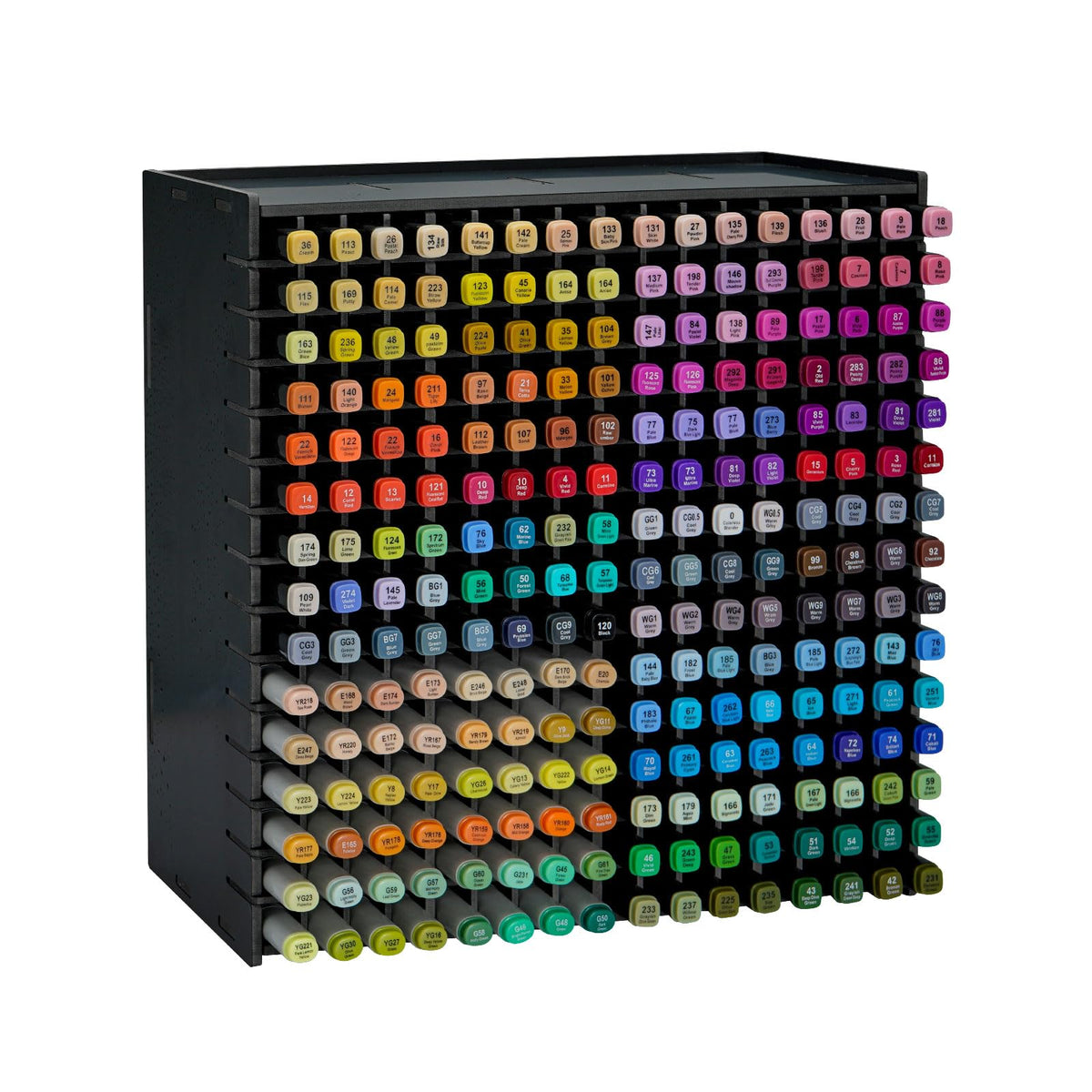 SANFURNEY Art Marker Storage Rack for 120 Markers