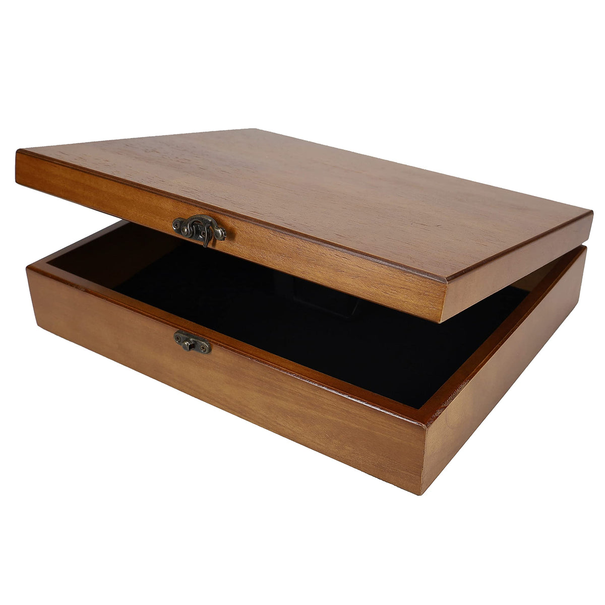 WE Games Old World Wooden Keepsake Box