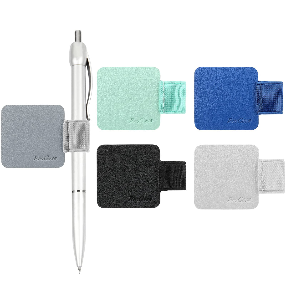 ProCase Pen Loop Holder for Notebooks Journals Planners Tablet Case, Black