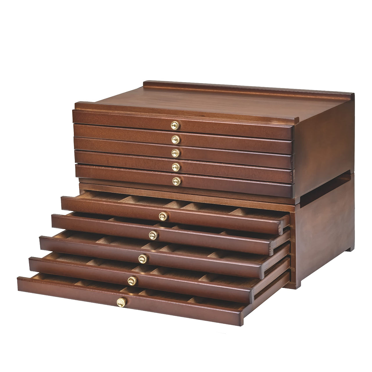 MEEDEN 4-Drawer Artist Supply Storage Box: Art Organizer with Compartments