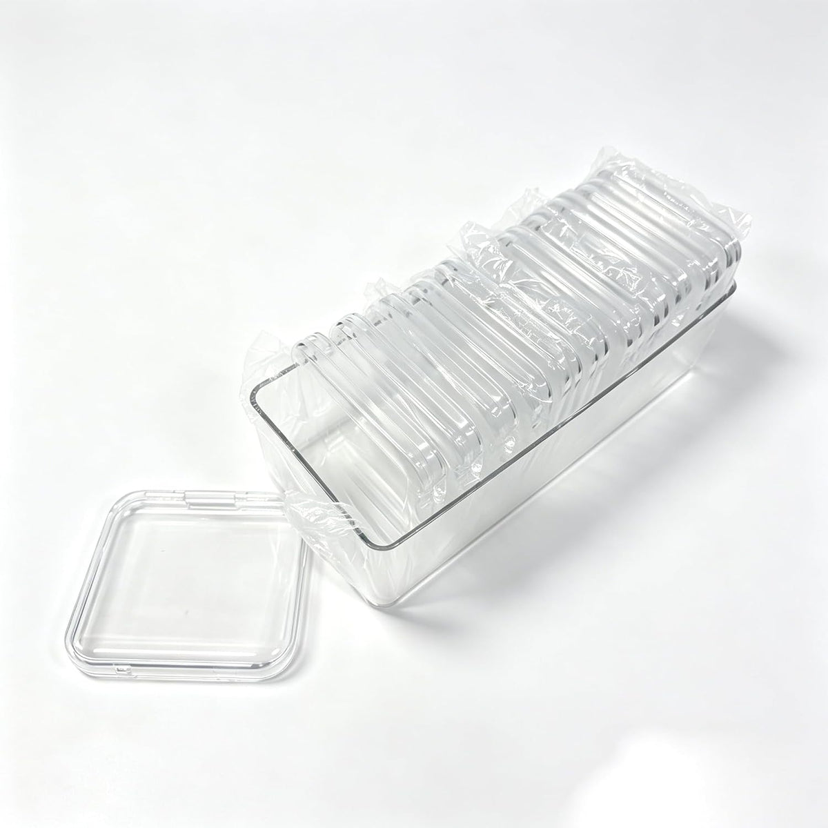 13-Piece Acrylic Jewelry Box Set, Clear Organizer Case