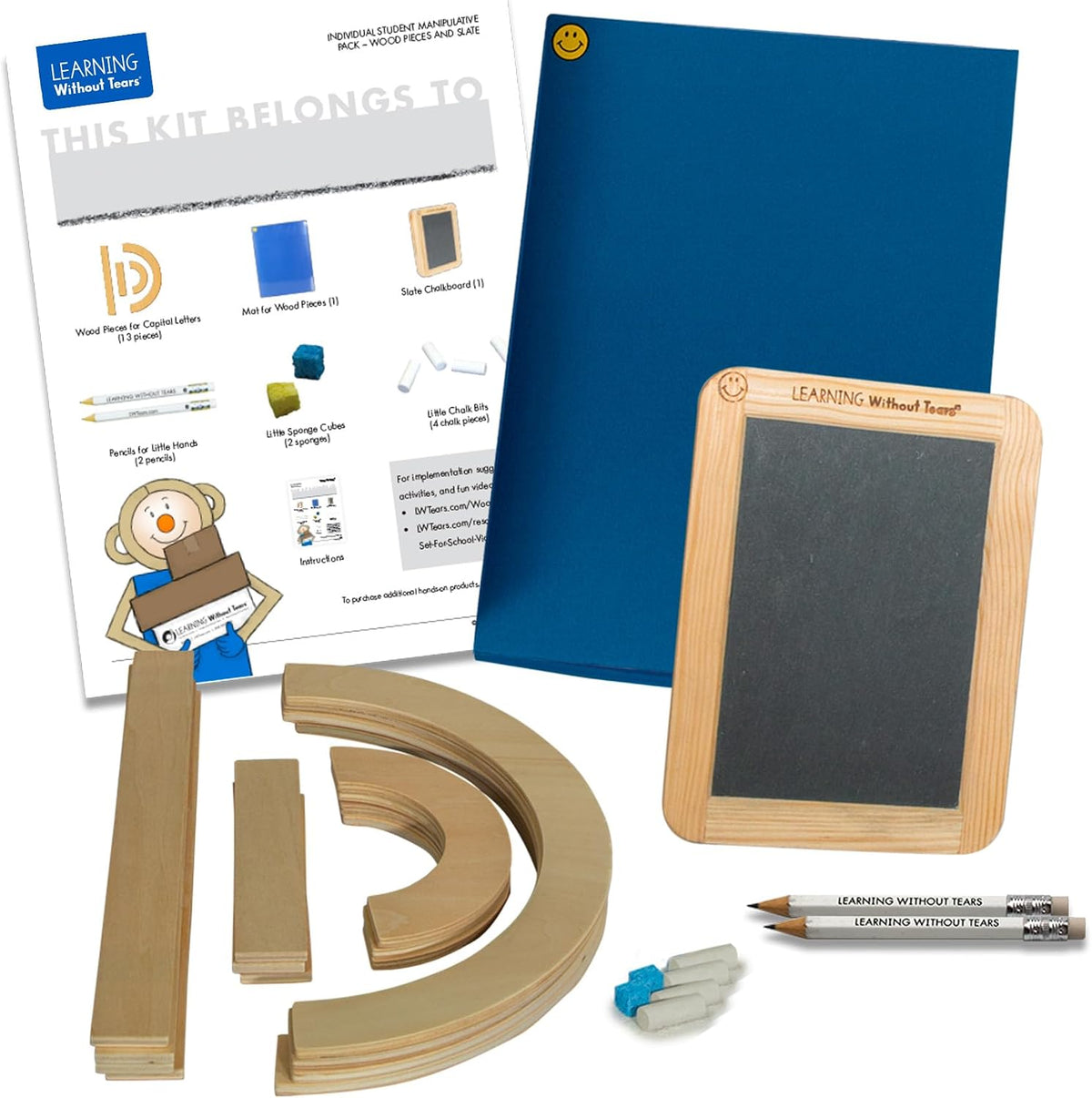 Learning Without Tears Hands-On Student Pack, Letters & Numbers Kit