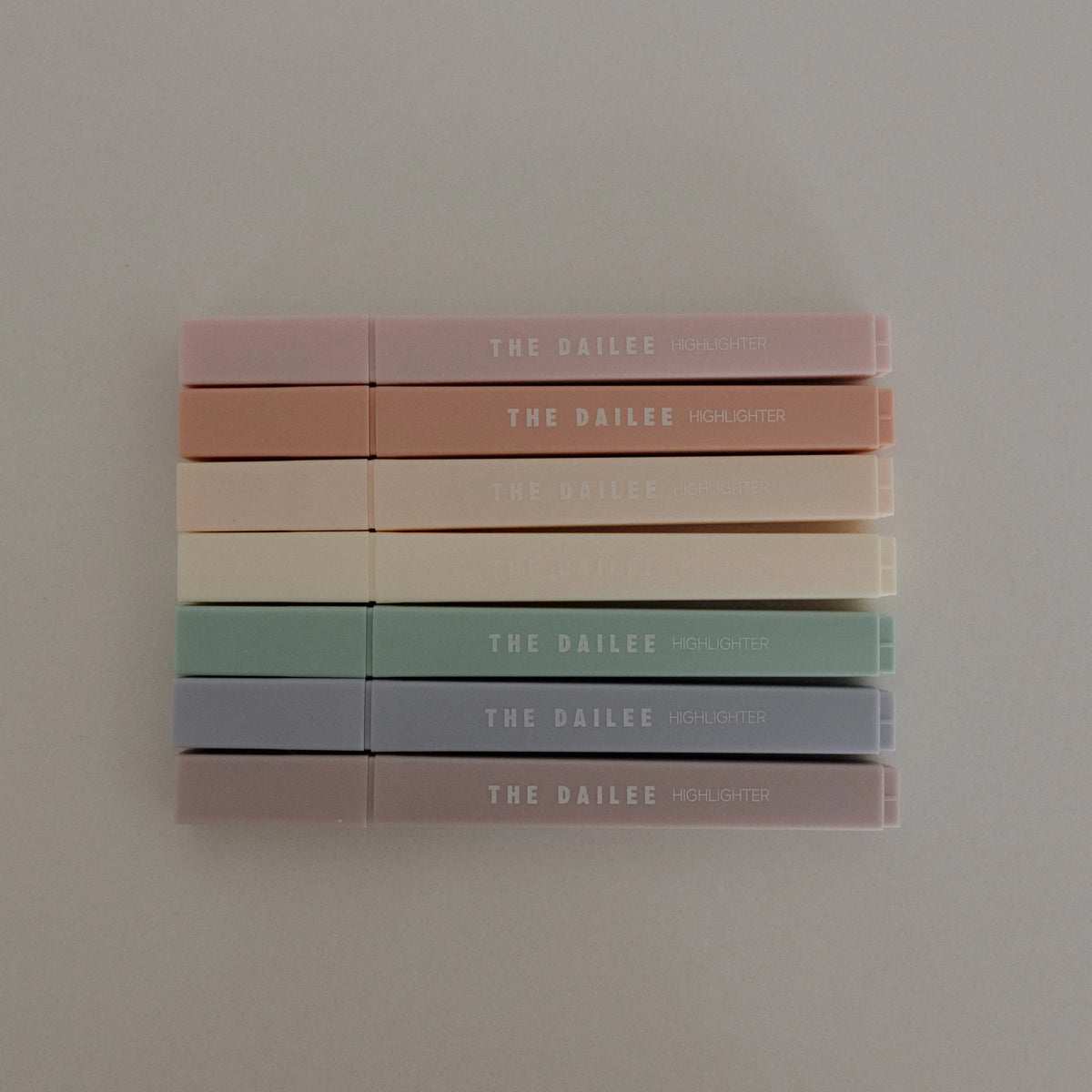 Pastel Aesthetic Highlighter Pack, Cute Felt-Tip Markers & Highlighters for Office Stationery Writing Needs