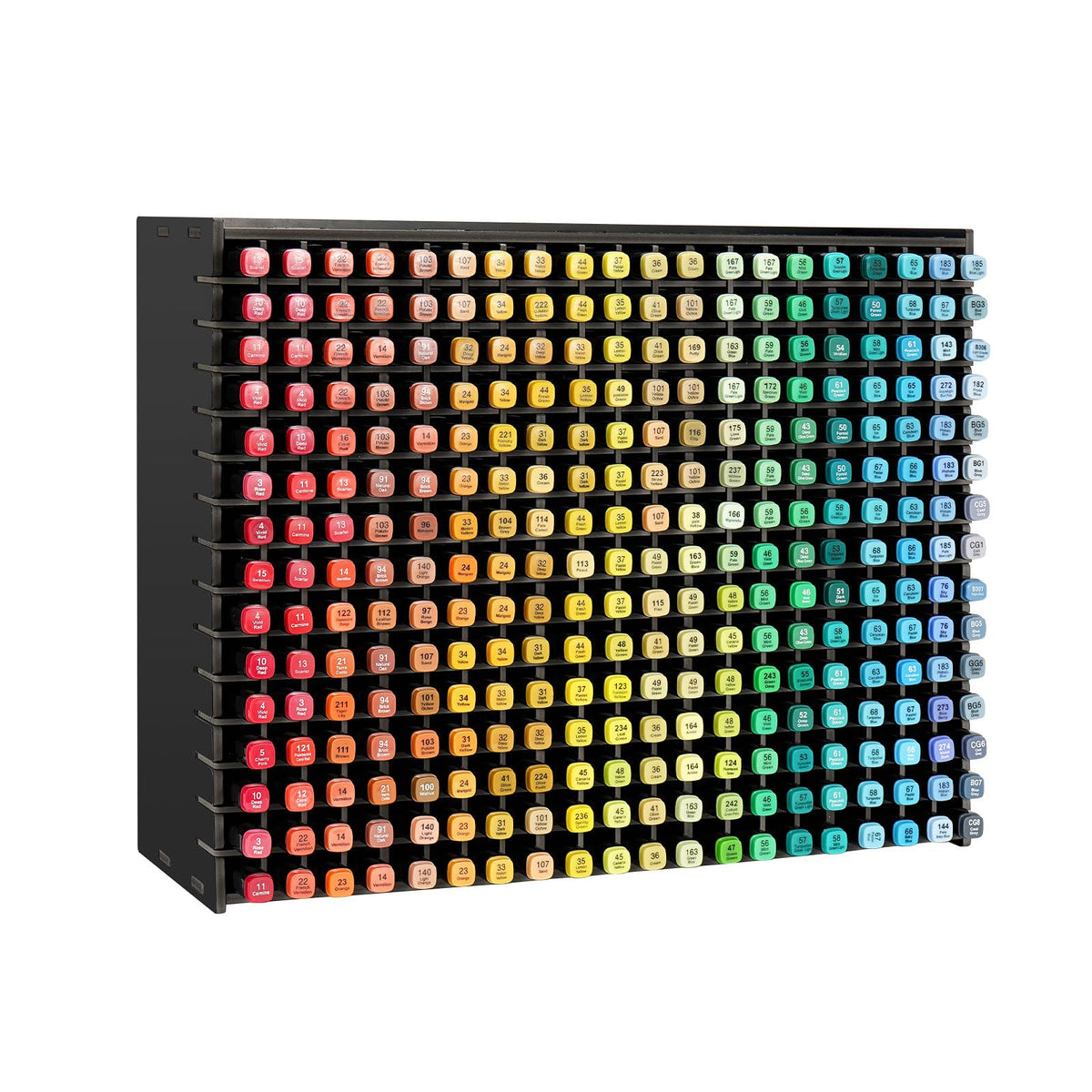 SANFURNEY Art Marker Storage Rack for 120 Markers