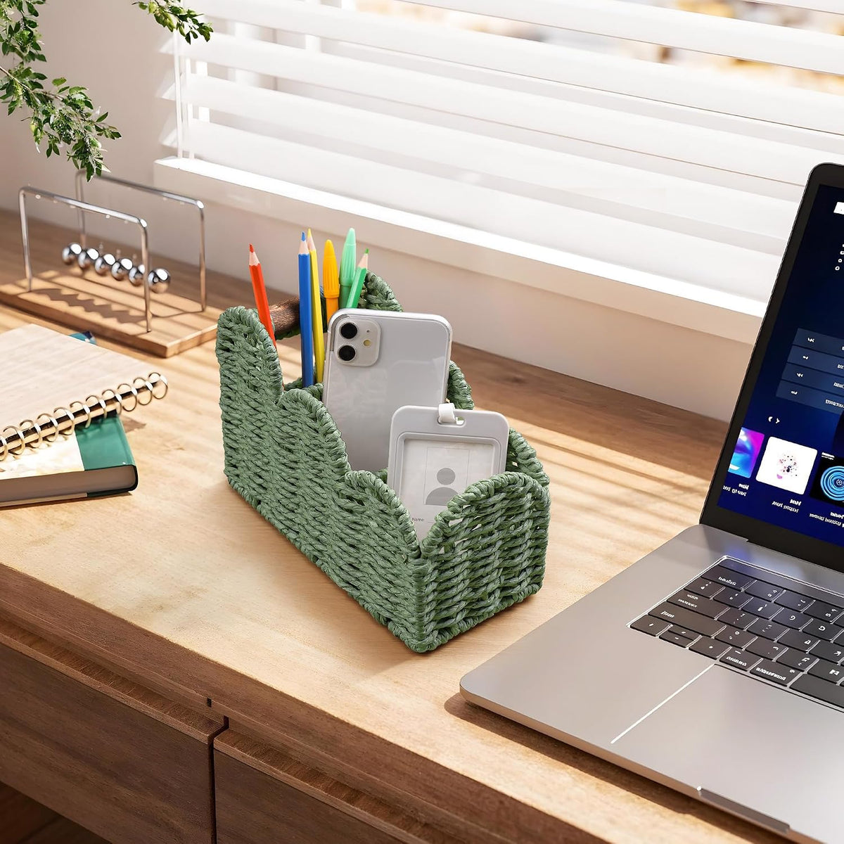 Pen Holder for Desk Organizer Make up Brush Holder Office Desk Accessories