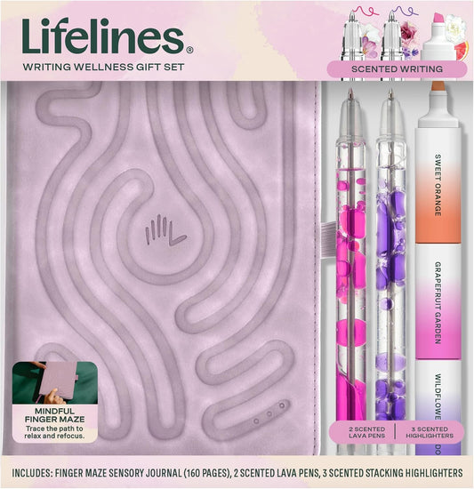 Lifelines Writing Wellness Gift Set - Aromatherapy & Sensory Immersion