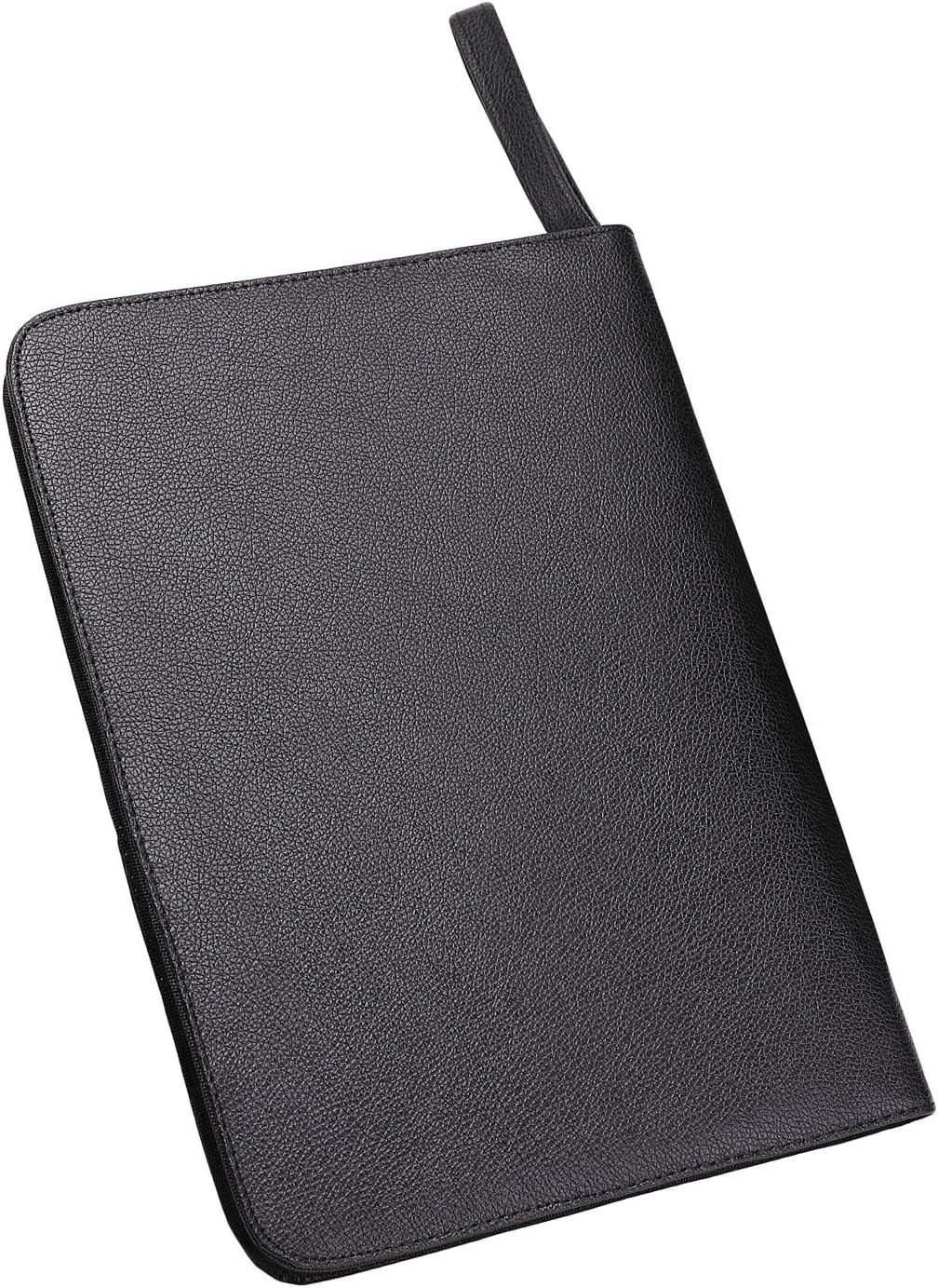 48 PU Leather Fountain Pen Case Large Capacity Black Roller Ball Pen Holder Bag Pouch