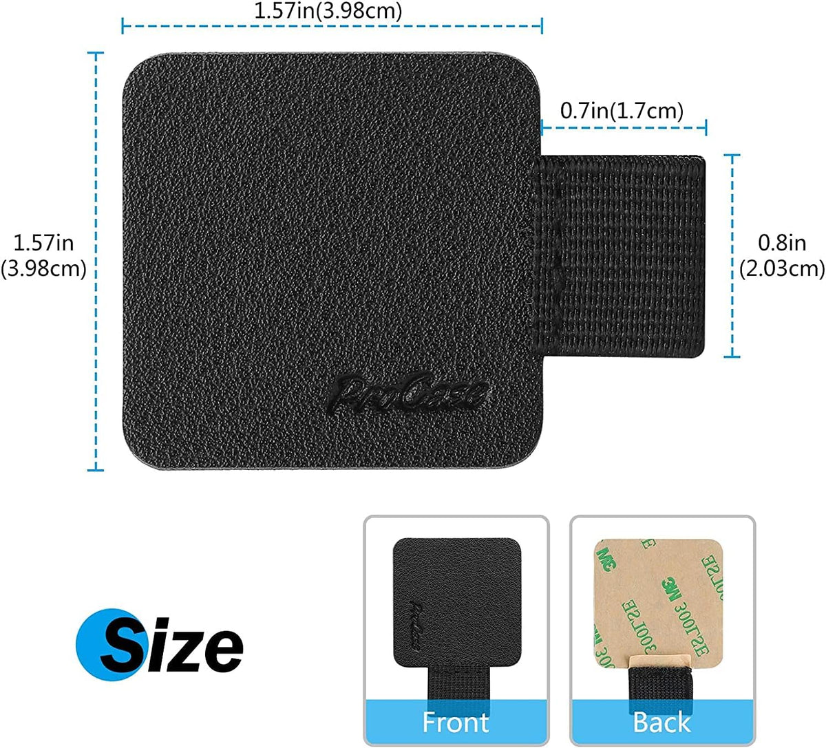ProCase Pen Loop Holder for Notebooks Journals Planners Tablet Case, Black