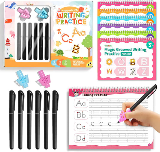 Magic Grooved Writing Practice for Kids, Grooved Writing Books