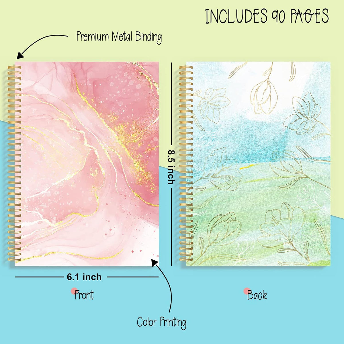 DIY Journal Kit for Girls, Scrapbook Gifts for 6 7 8 9 10 11 Year Old Girls