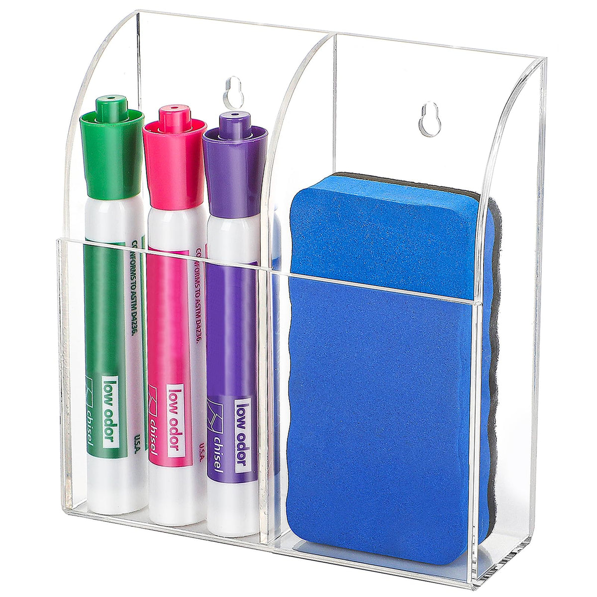 MaxGear Pen Holder for Desk 2 Pack, Mesh Metal 5.4’’, Makeup Brush Holders