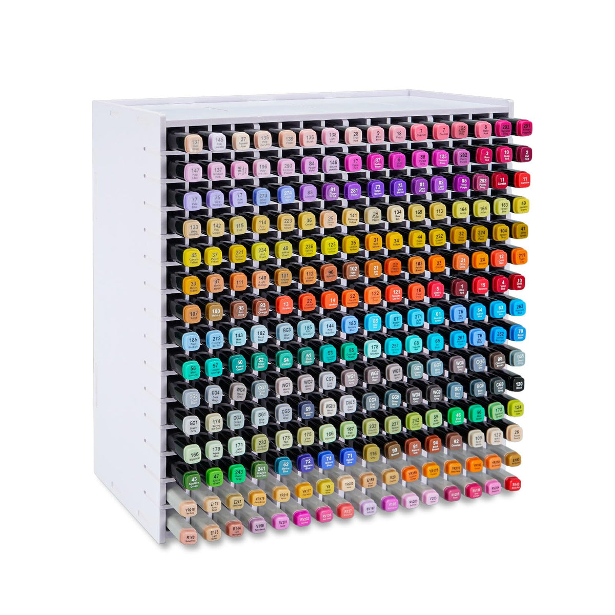 SANFURNEY Art Marker Storage Rack for 120 Markers