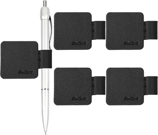 ProCase Pen Loop Holder for Notebooks Journals Planners Tablet Case, Black