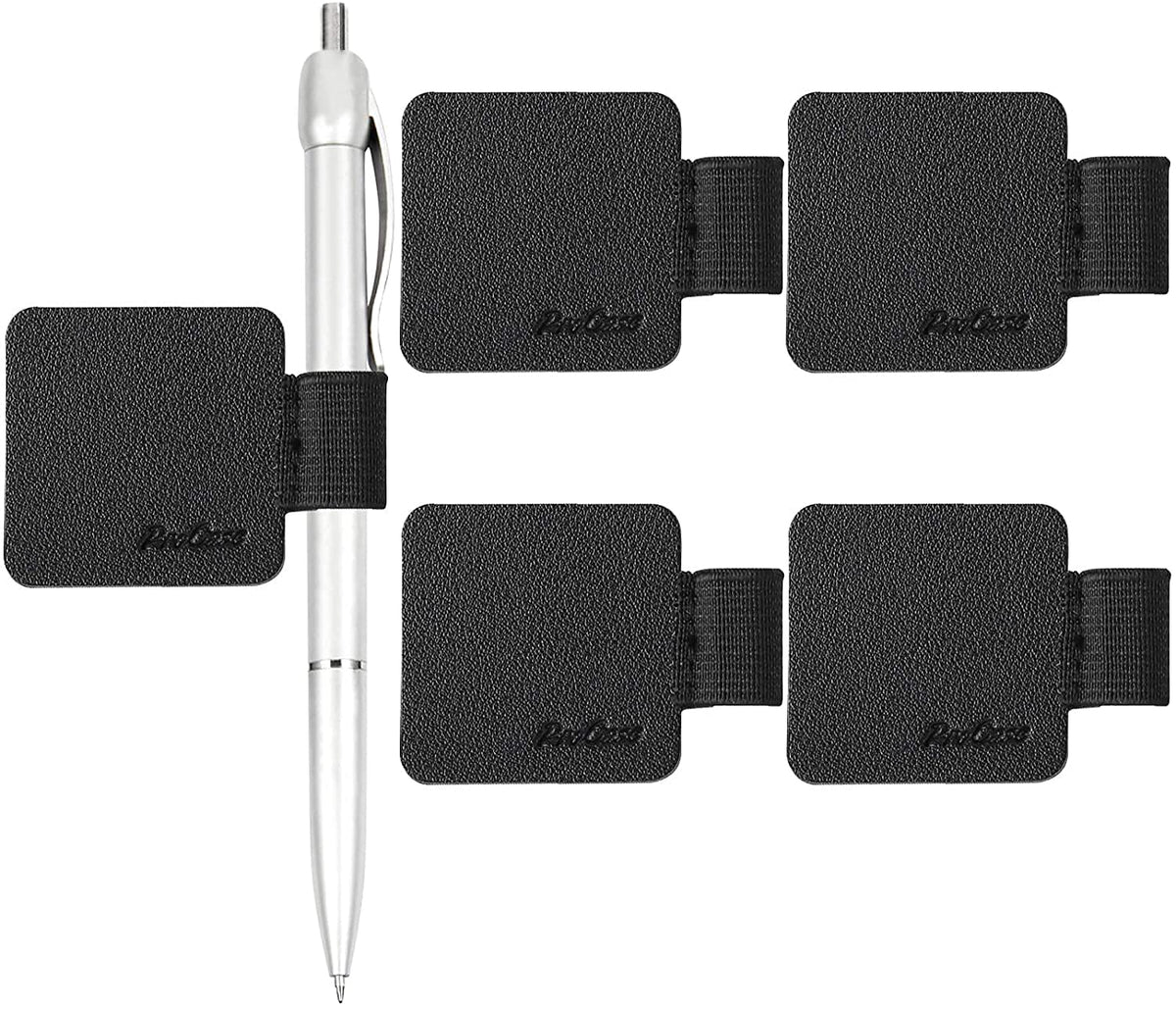 ProCase Pen Loop Holder for Notebooks Journals Planners Tablet Case, Black