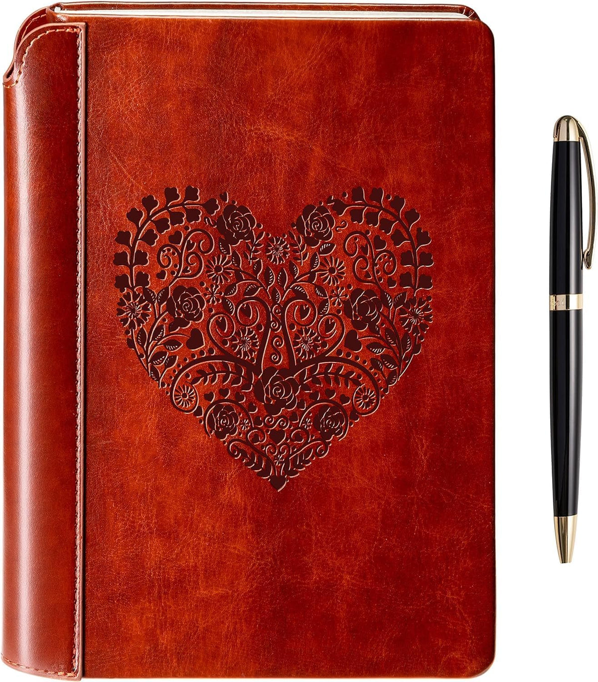 SETTINI® Vegan Leather Journal Gift Set with Pen 192 Pages, Tree of Life