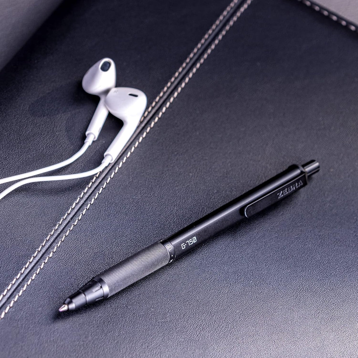 Zebra Pen STEEL G-750 & M-701 Retractable Pen and Pencil Gift Set, 2-Pack
